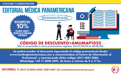 Finalizado Editorial Médica Panamericana: Descuento del 10%