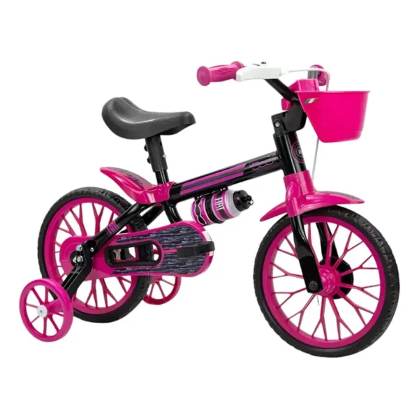 Attain Bicicleta R12 Negro:Rosa